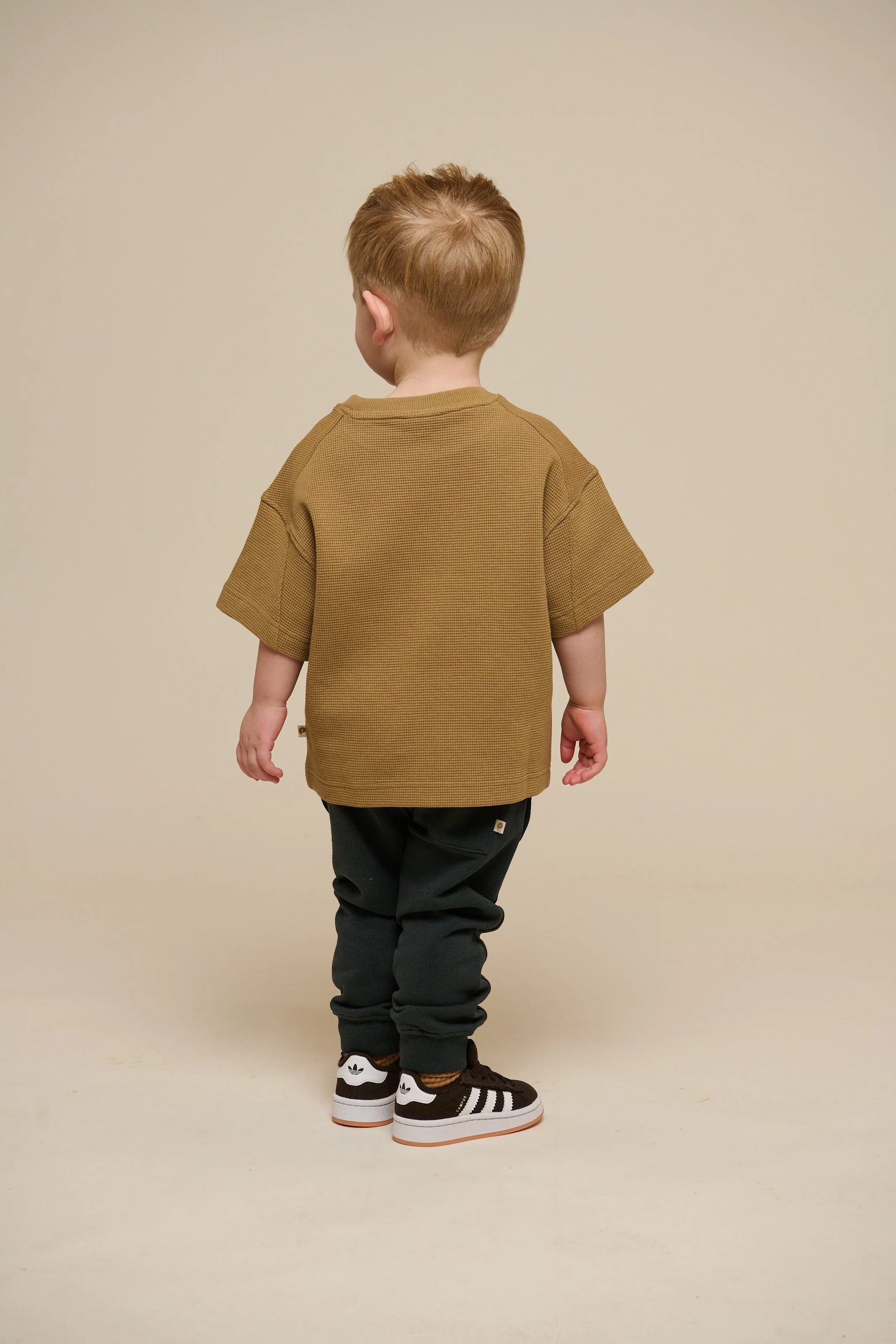 Sweat Hose - Kids - Forest Green Melange | 100898 Justin - Image 5