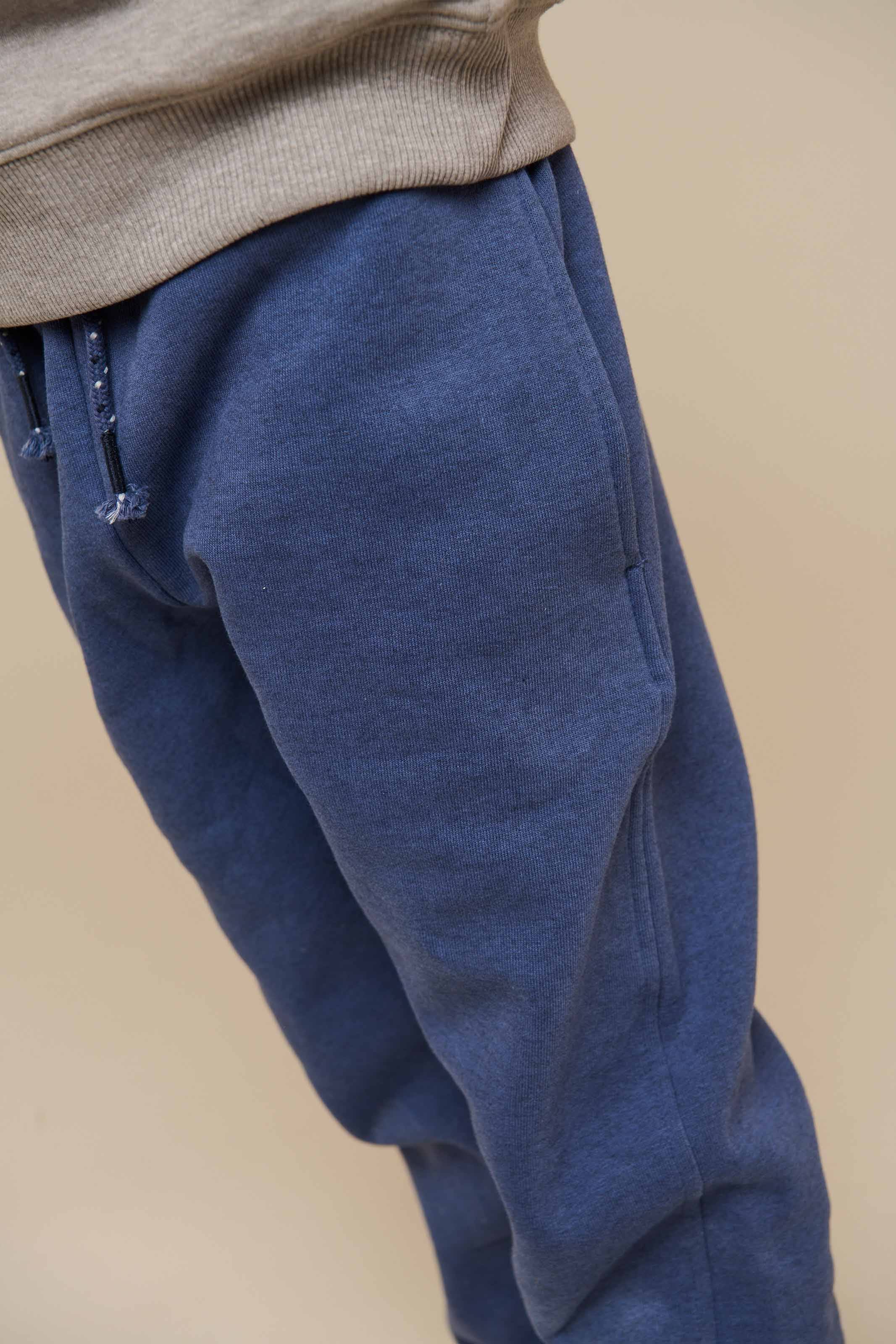 Sweat Hose - Tween - Indigo Blue Melange | 100895 Justin - Image 4