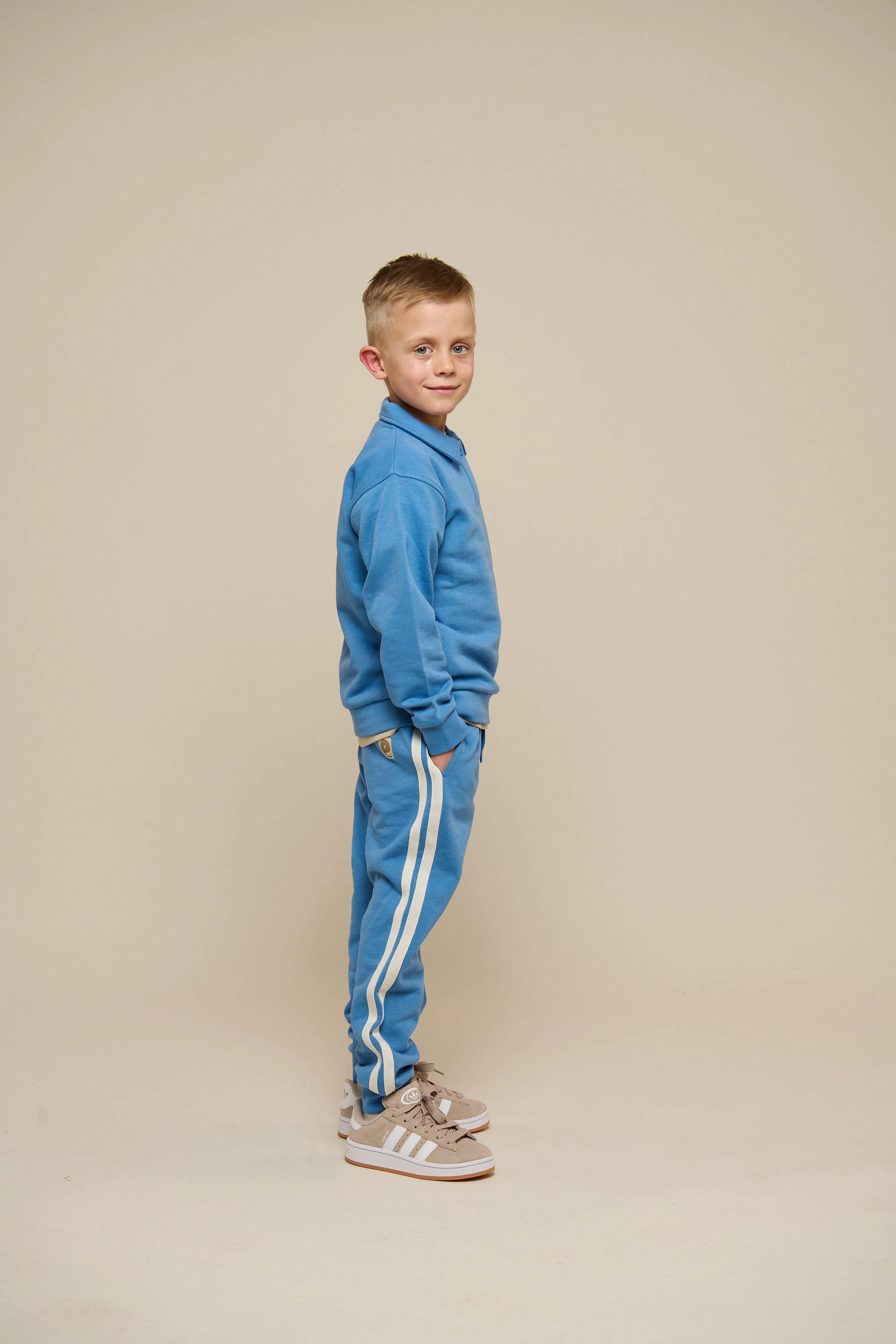 Sweatpants mit Band - Tween - Dusty Blue | 101258 Carter - Image 2