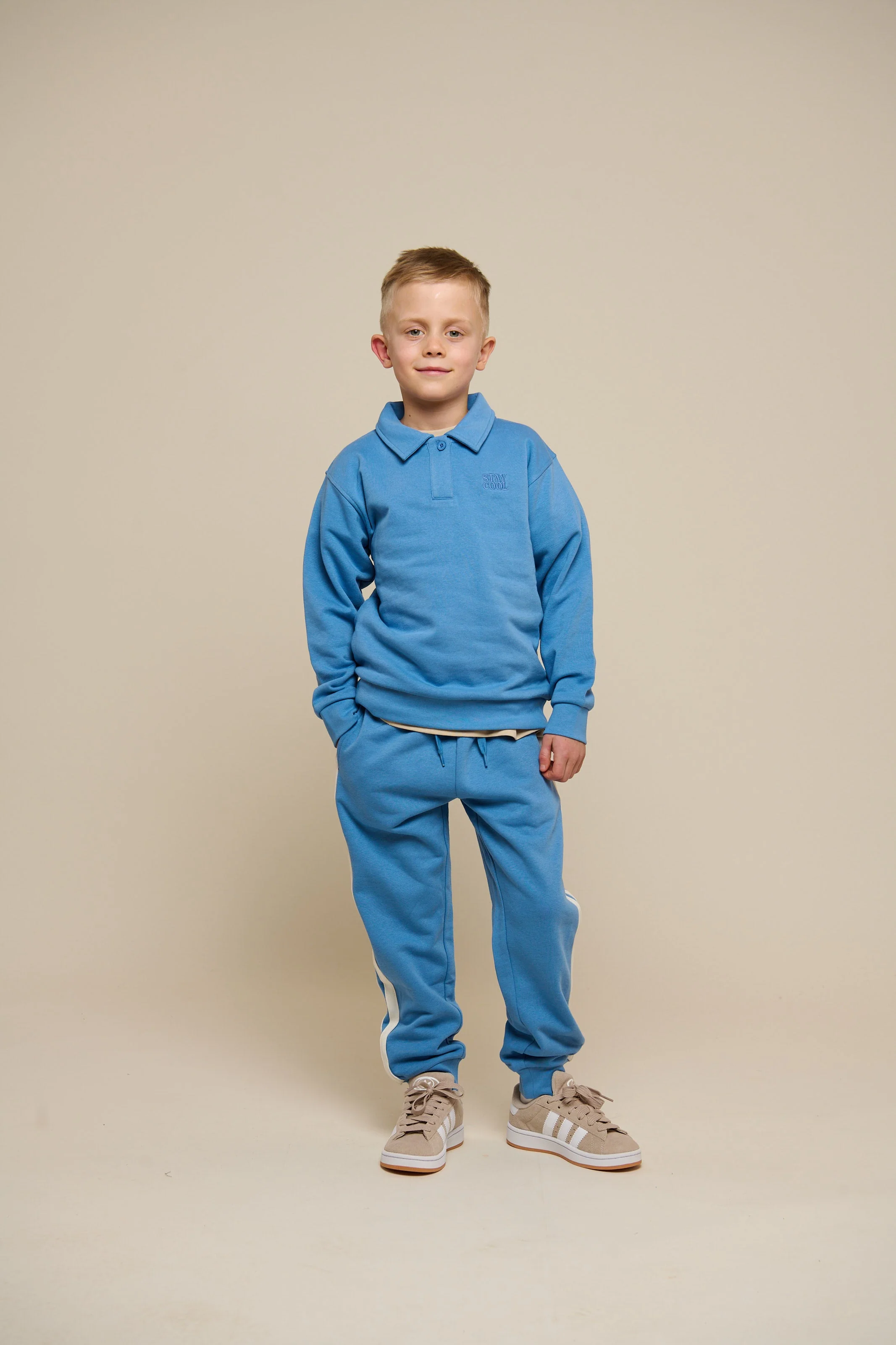 Sweatpants mit Band - Tween - Dusty Blue | 101258 Carter - Image 6