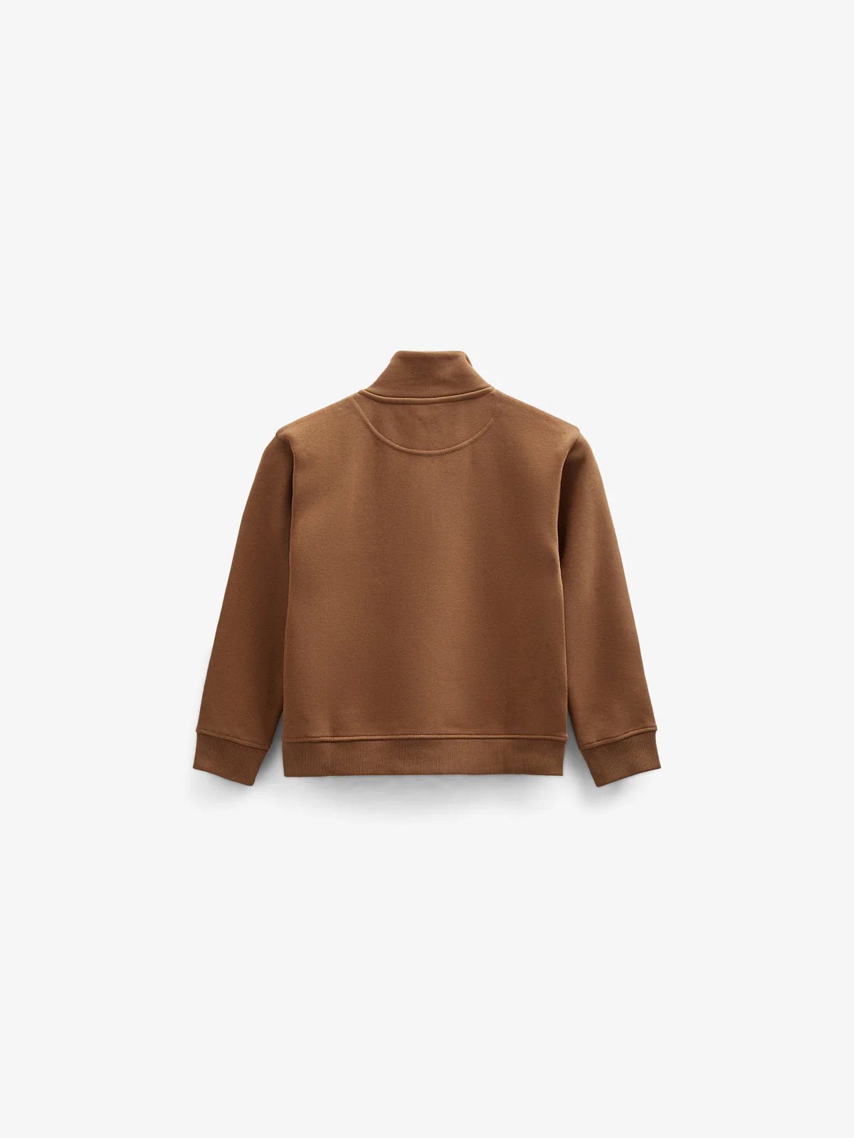 Sweatshirt mit halbem Reißverschluss - Tween - Coffee | 100809 Tristan - Image 3