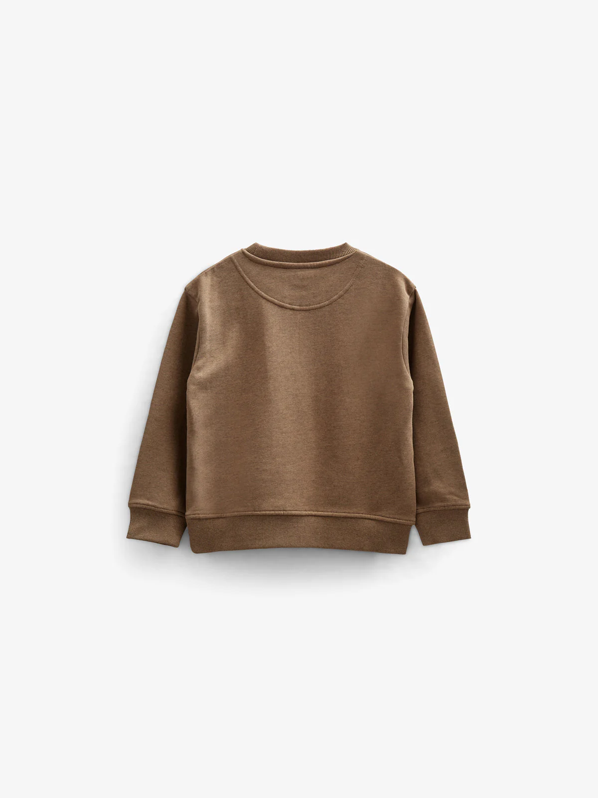 Sweatshirt mit Rundhalsausschnitt - Kids - Coffe Melange | 100890 Justin - Image 3