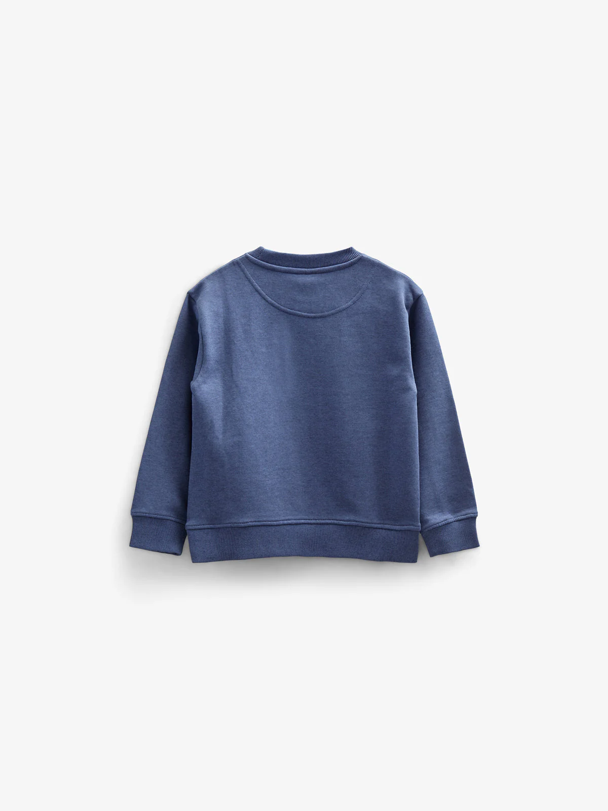 Sweatshirt mit Rundhalsausschnitt - Kids - Indigo Blue Melange | 100888 Justin - Image 3