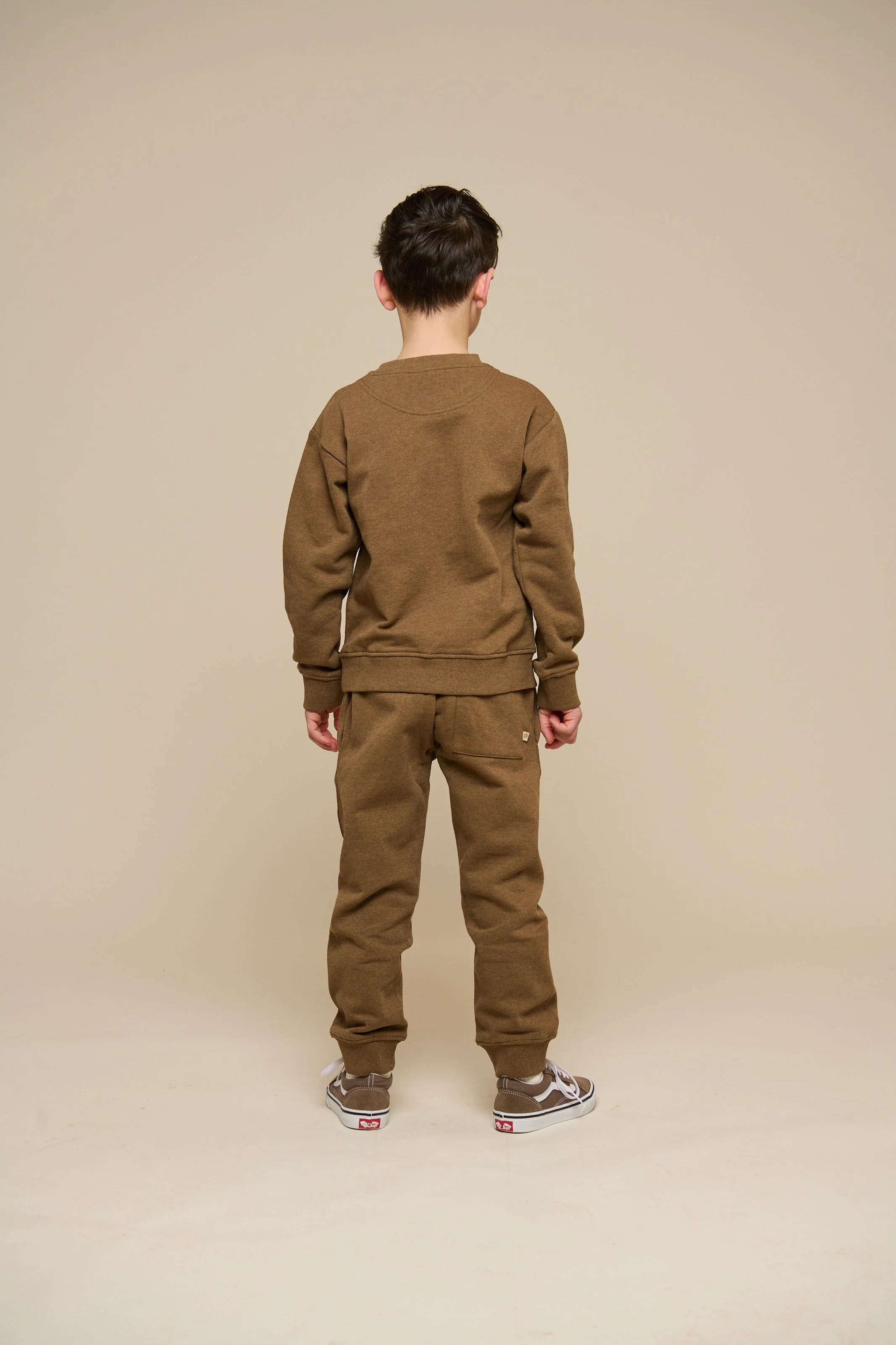 Sweatshirt mit Rundhalsausschnitt - Tween - Coffe Melange | 100891 Justin - Image 5