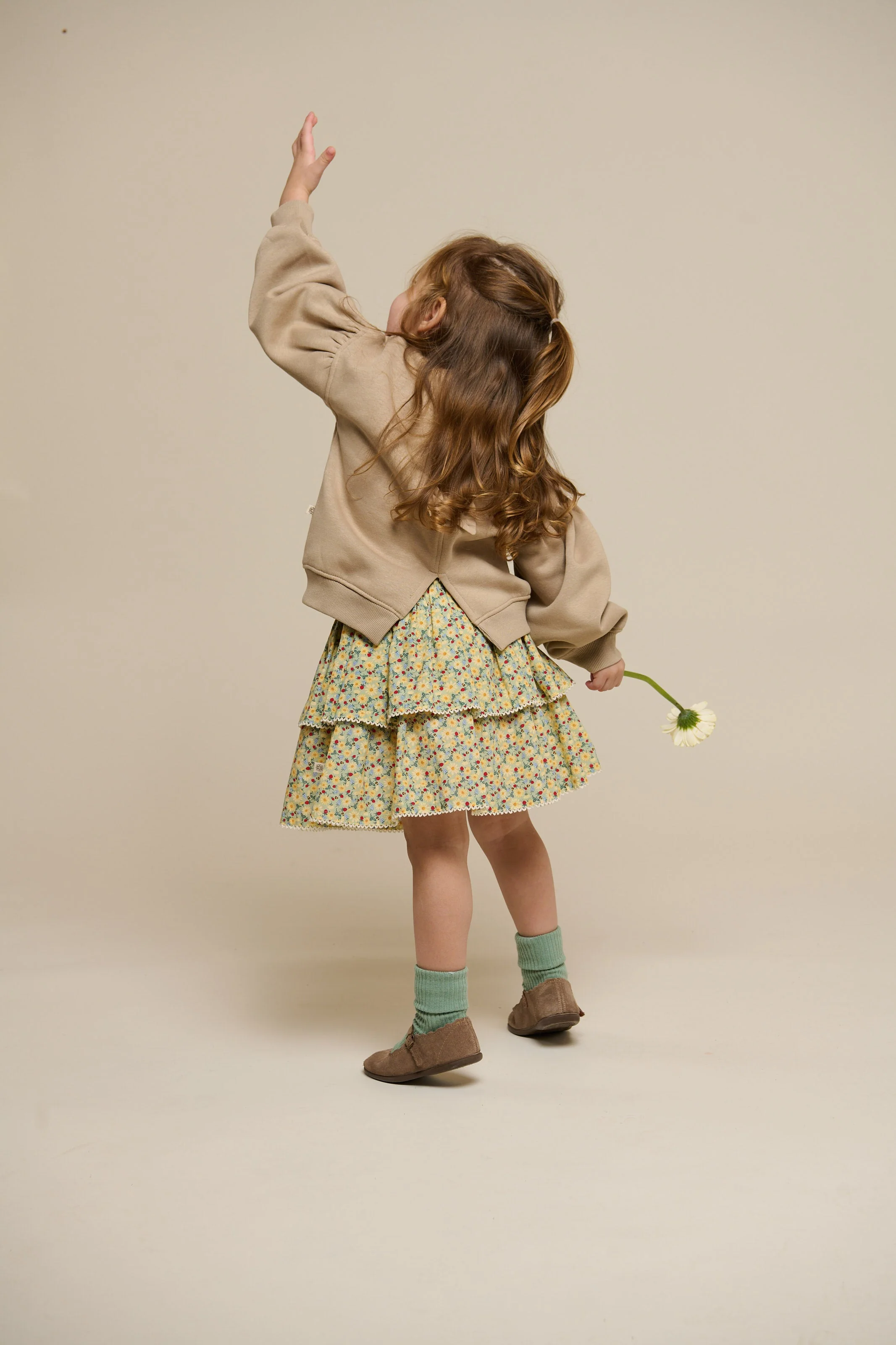 Sweatshirt mit Schleifendetail - Kids - Caffe Latte | 100816 Ruth - Image 5