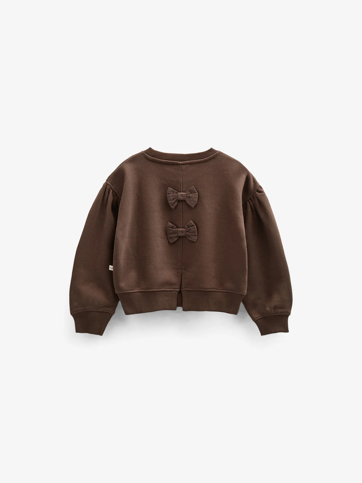 Sweatshirt mit Schleifendetail - Kids - Chocolate | 100814 Ruth - Image 3