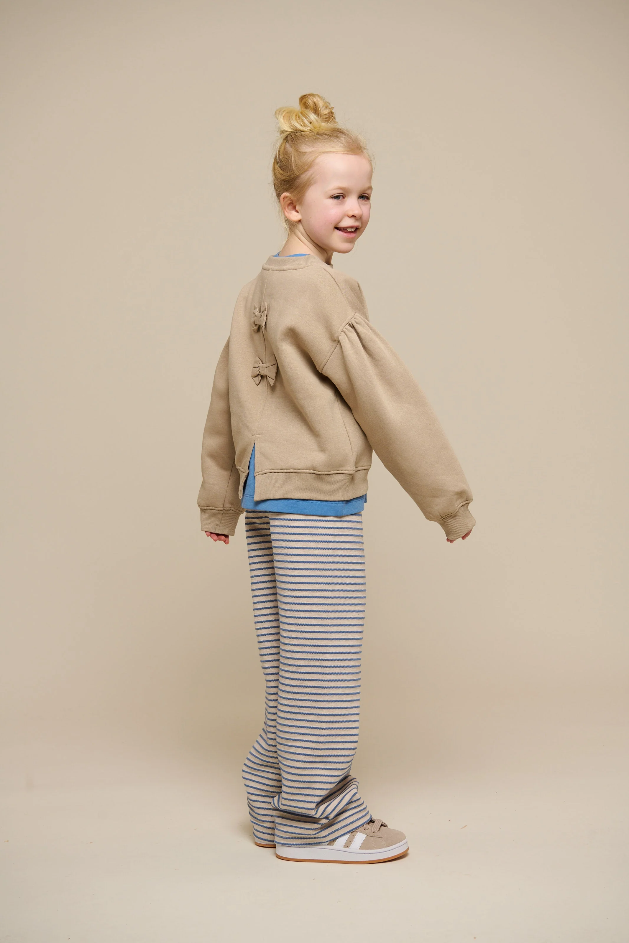 Sweatshirt mit Schleifendetail - Tween - Caffe Latte | 100817 Ruth - Image 2