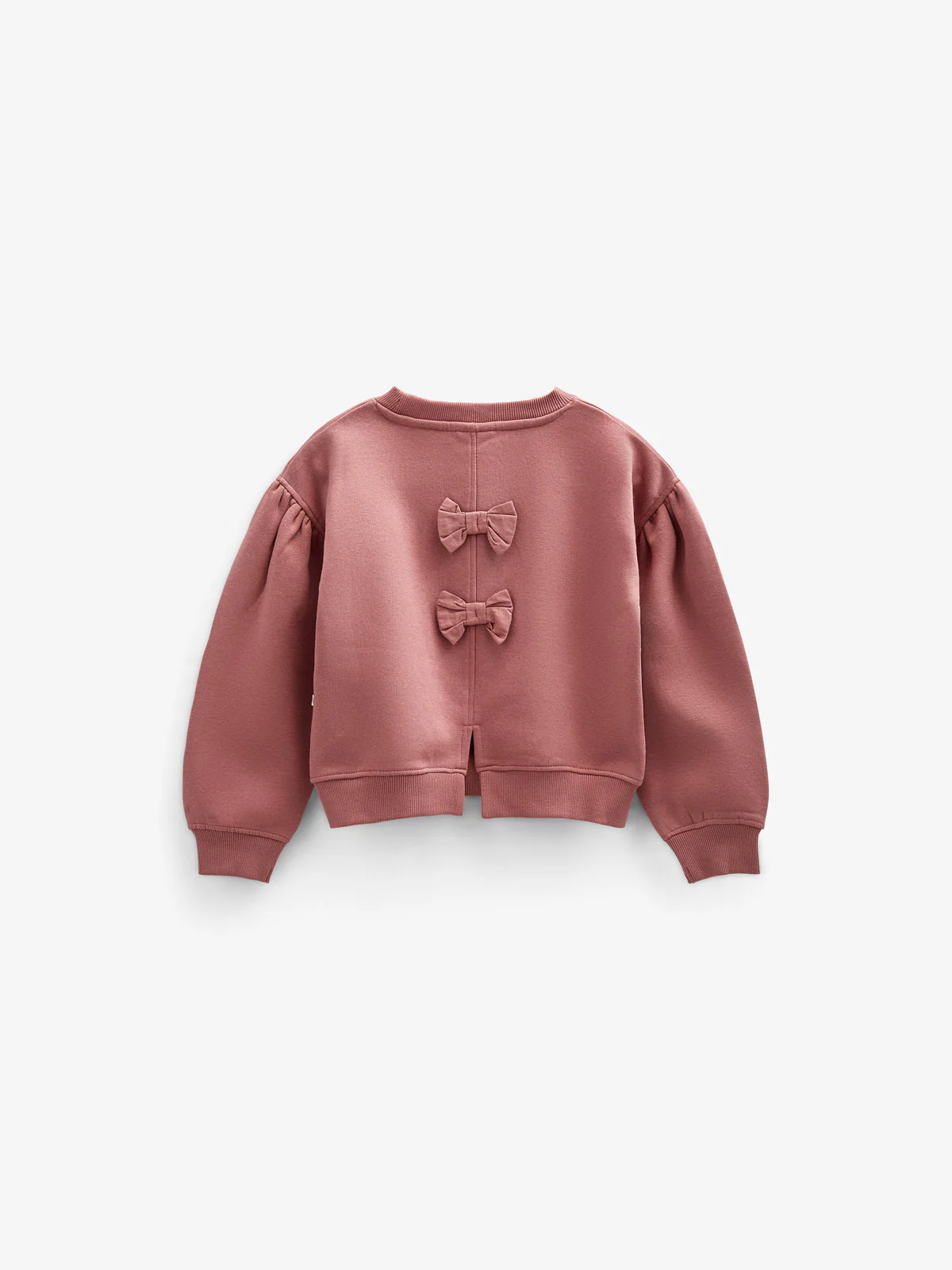 Sweatshirt mit Schleifendetail - Tween - Vintage Red | 100813 Ruth - Image 3