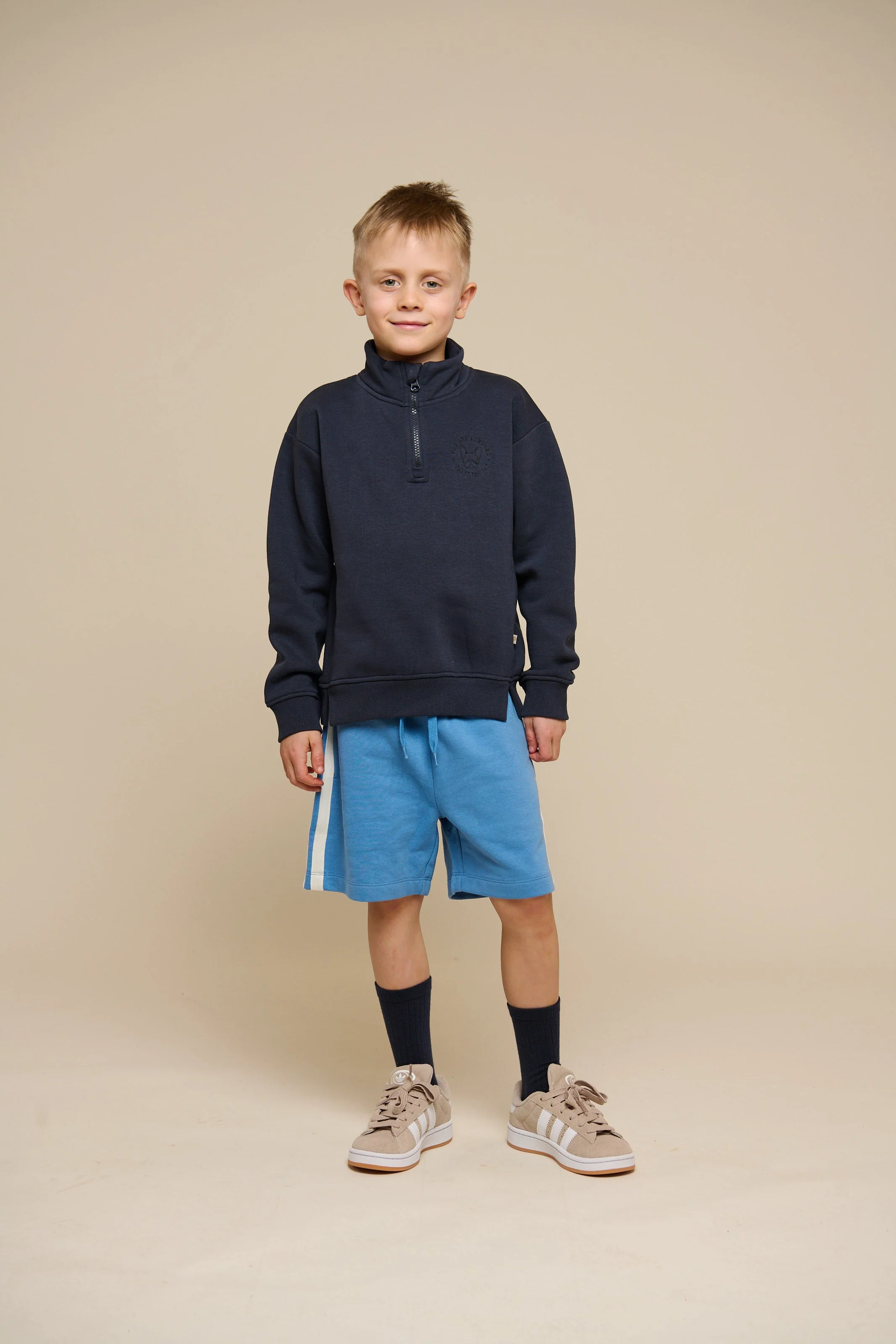 Sweatshorts mit Band - Tween - Dusty Blue | 101262 Carter - Image 2