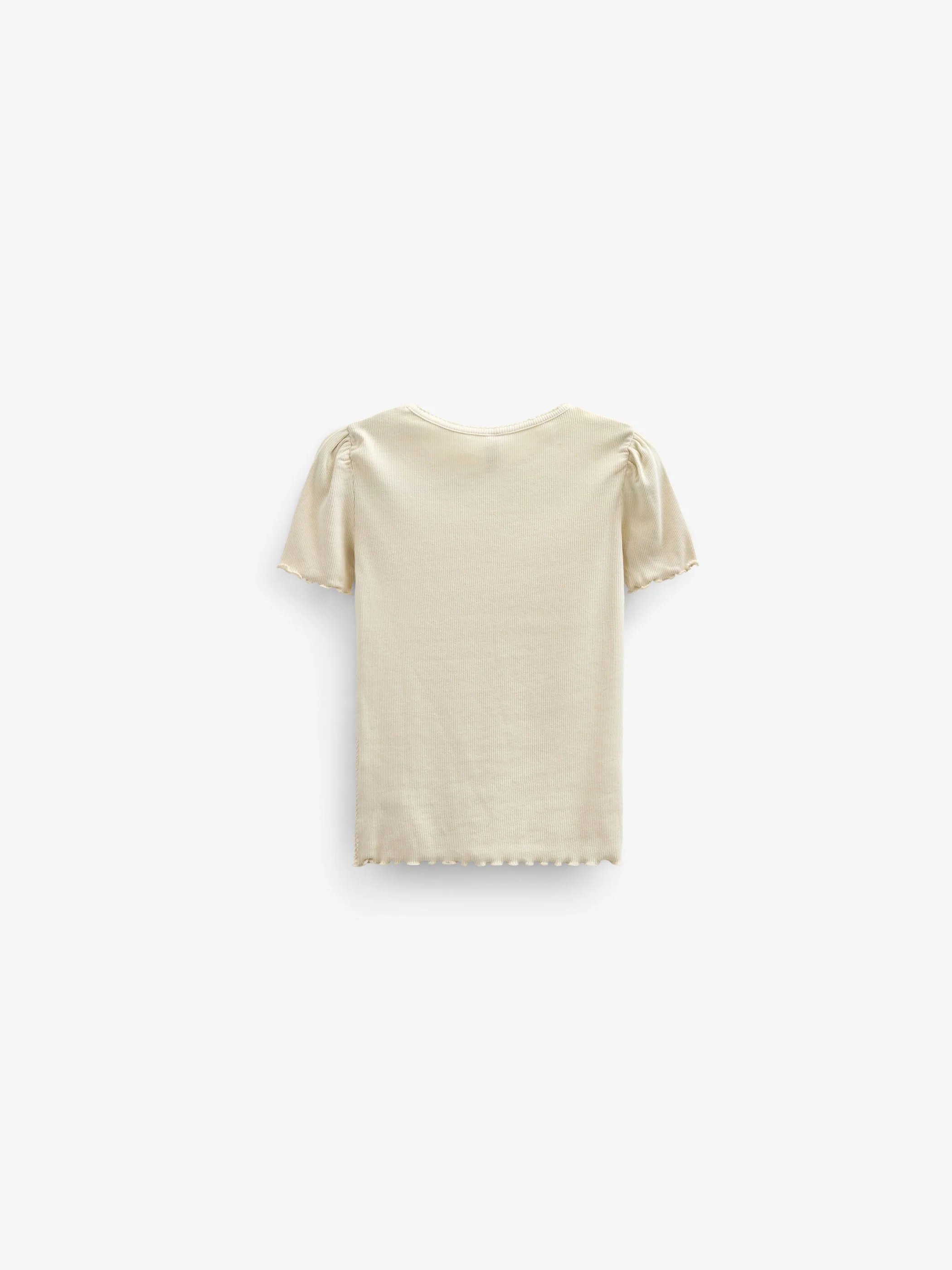T-Shirt aus Modalripp - Kids - OffWhite | 101304 Lottie - Image 3