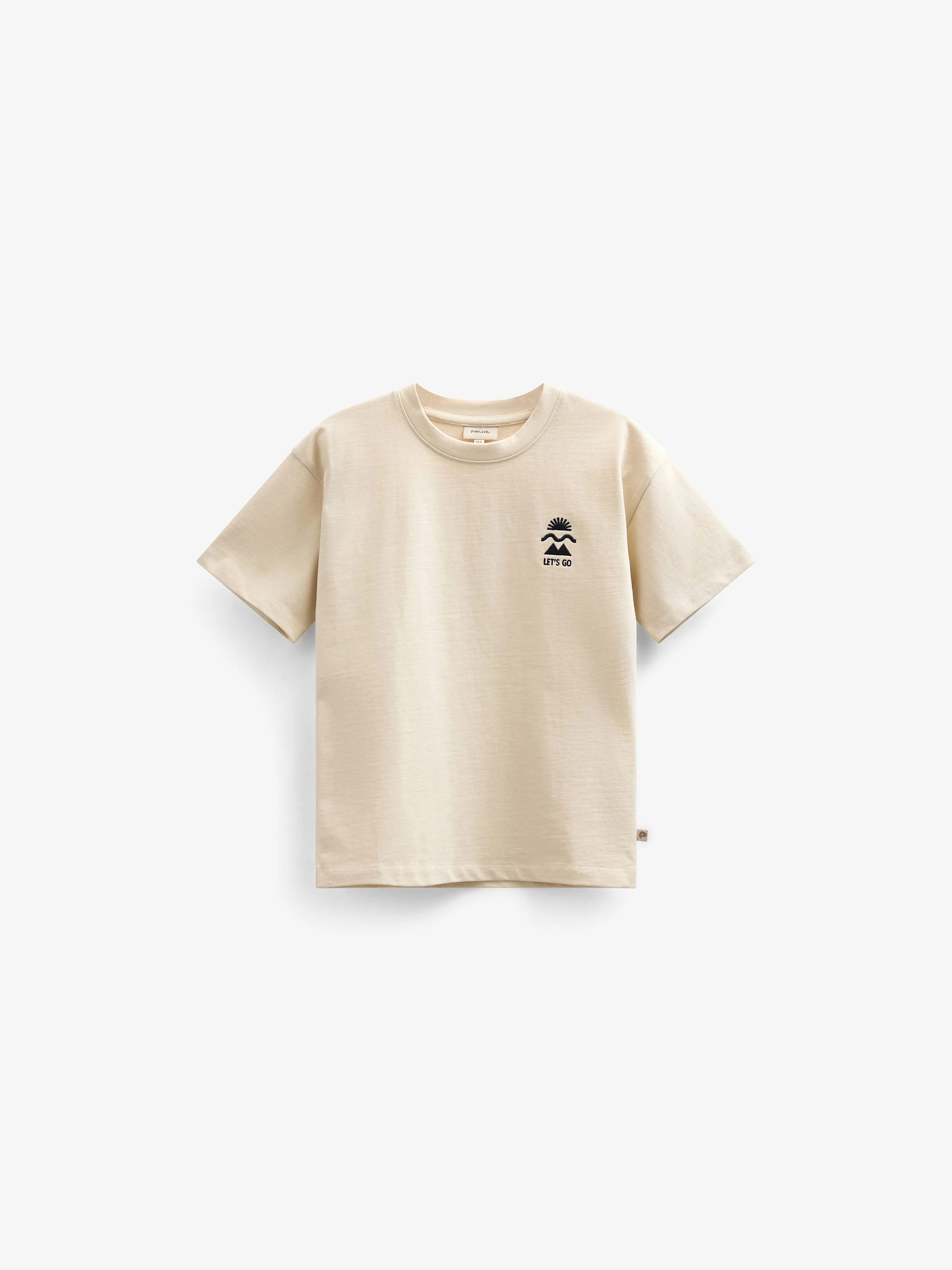 T-Shirt aus schwerem Jersey - Kids - Offwhite | 101334 Jesse