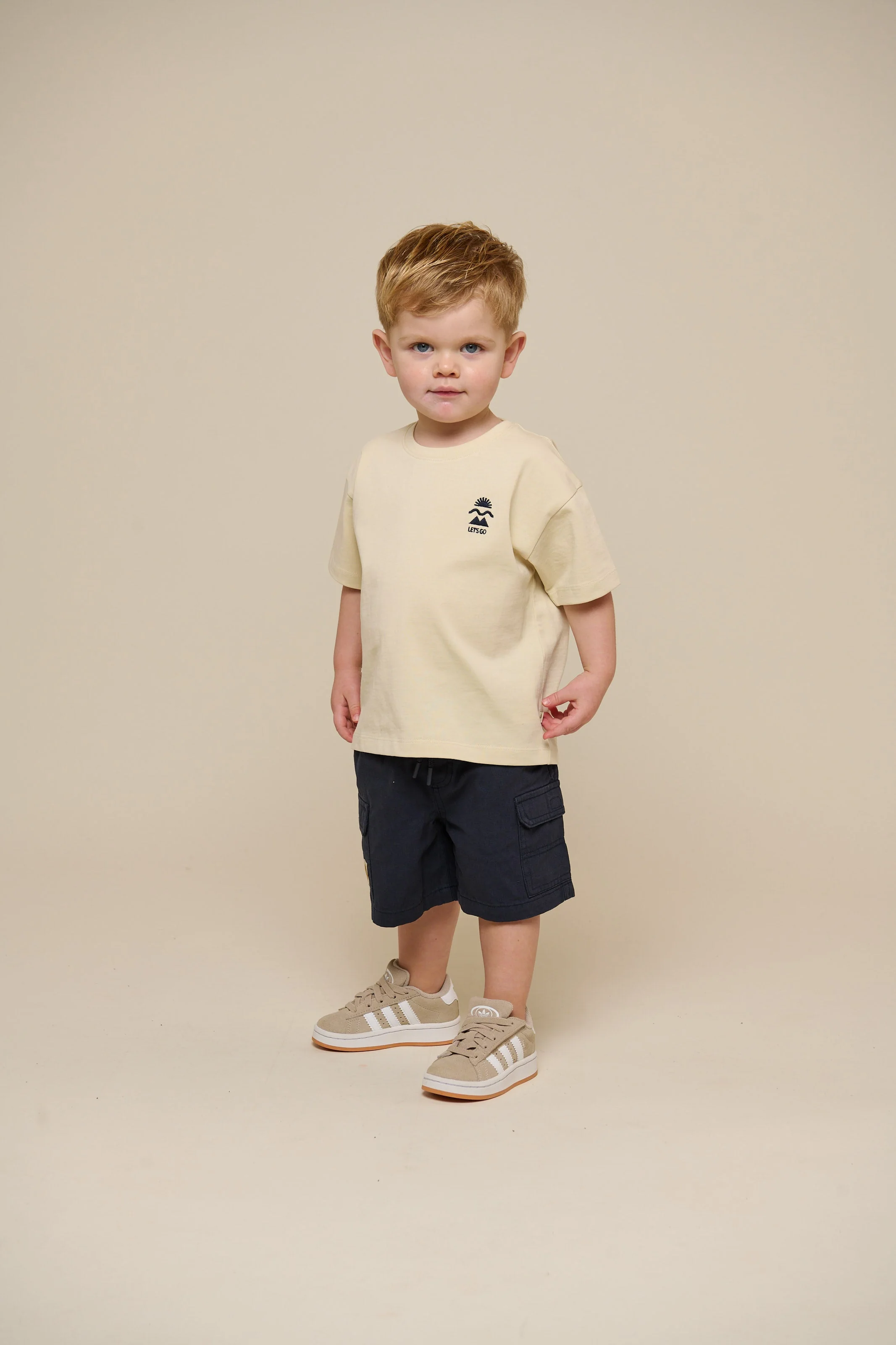T-Shirt aus schwerem Jersey - Kids - Offwhite | 101334 Jesse - Image 4