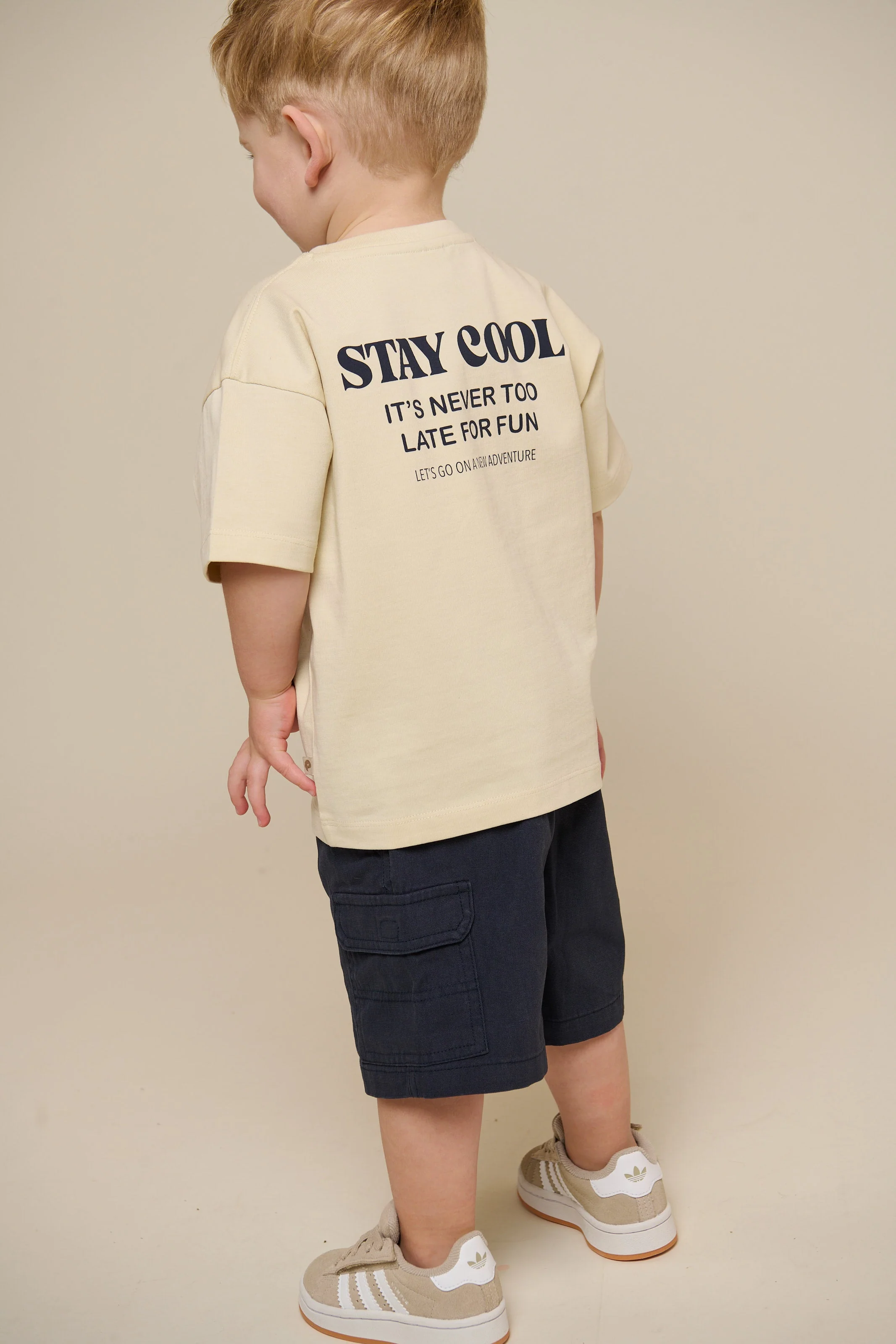 T-Shirt aus schwerem Jersey - Kids - Offwhite | 101334 Jesse - Image 5