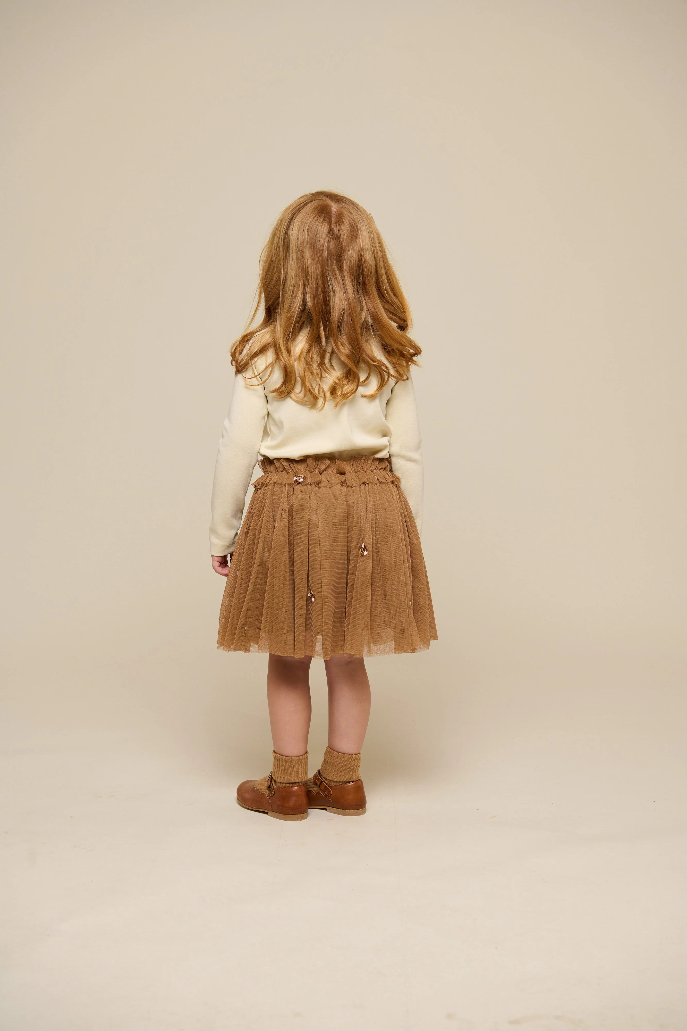 T-Shirt mit Blumenapplikation - Kids - Offwhite | 101231 Sarah - Image 4
