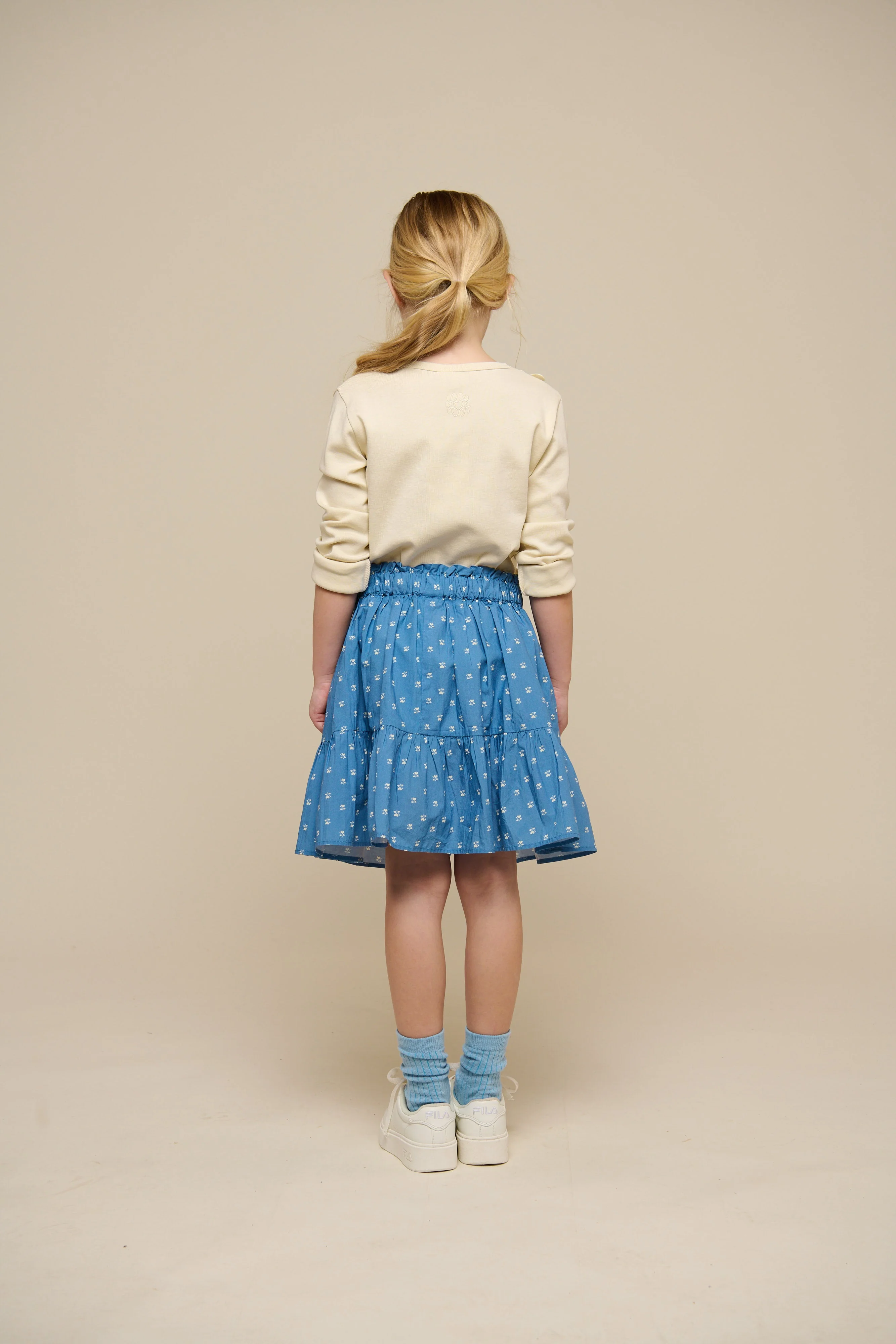 T-Shirt mit Blumenapplikation - Tween - Offwhite | 101232 Sarah - Image 4