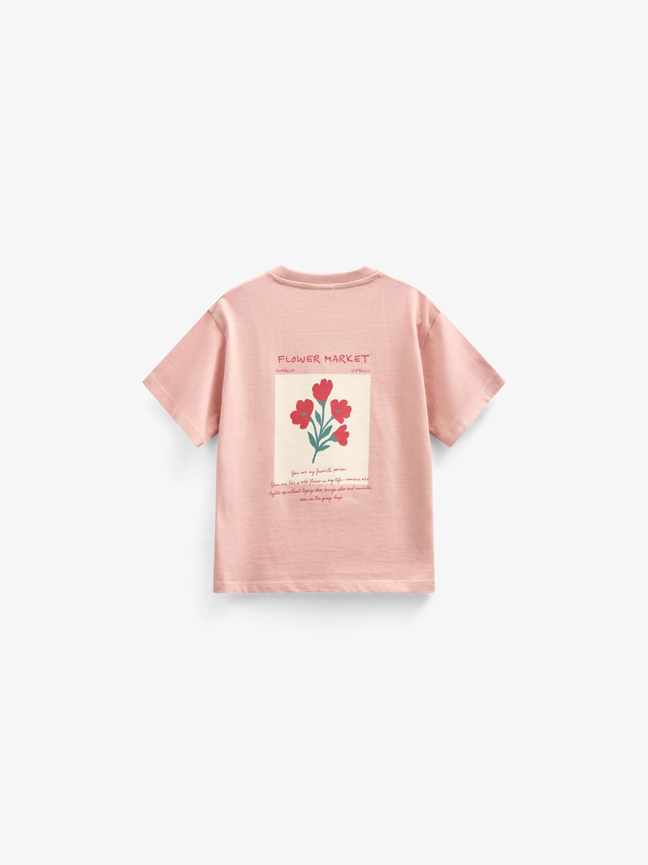 T-Shirt mit Blumenmotiv - Kids - Powder Rose | 101292 Elsa - Image 3