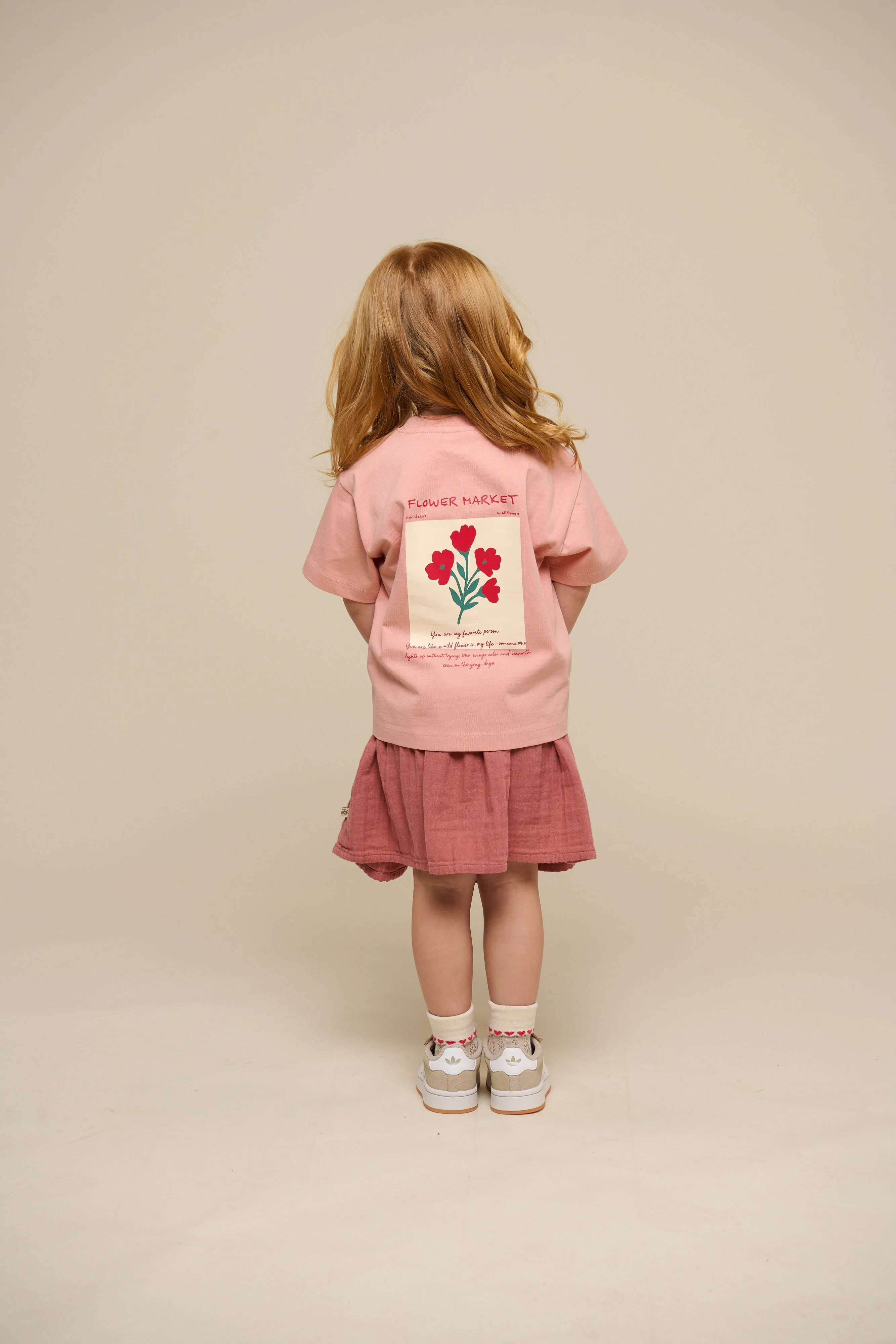 T-Shirt mit Blumenmotiv - Kids - Powder Rose | 101292 Elsa - Image 4