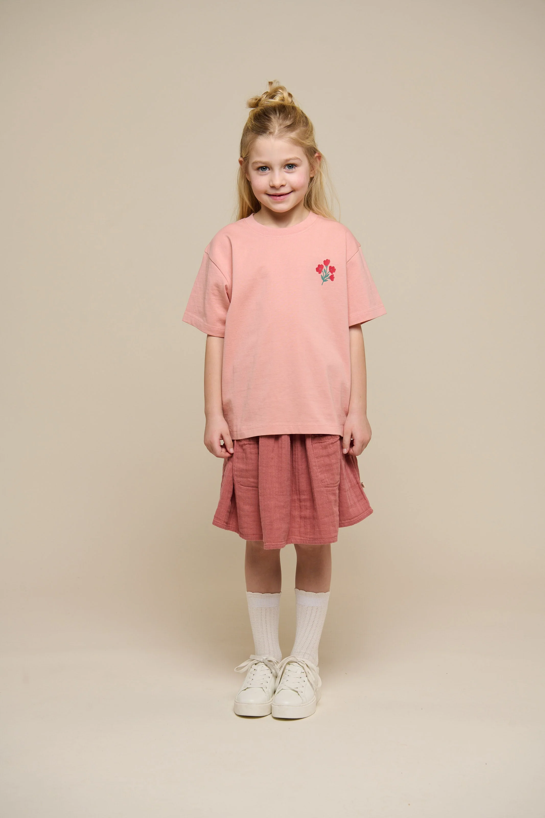 T-Shirt mit Blumenmuster - Tween - Powder Rose | 101293 Elsa - Image 2