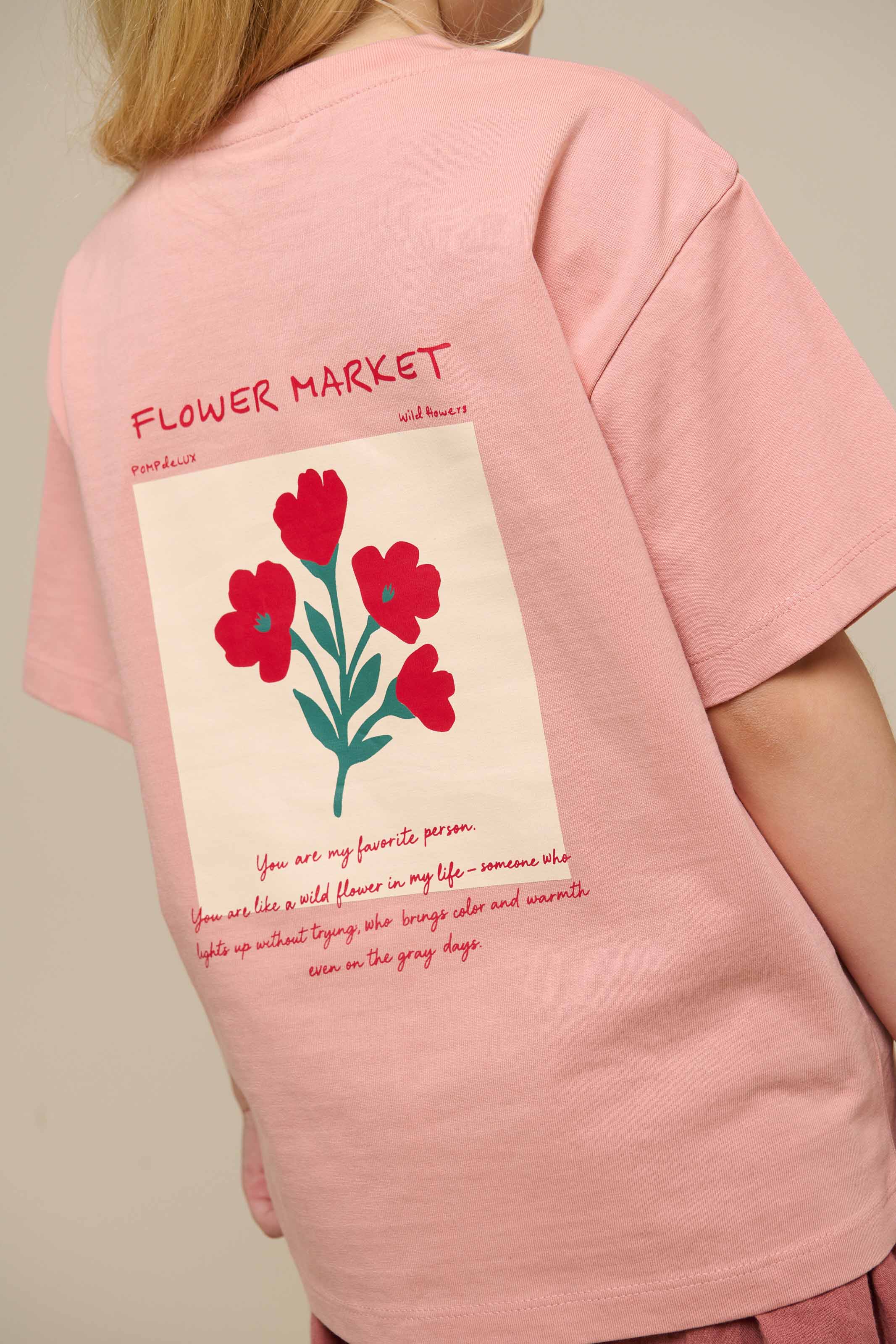 T-Shirt mit Blumenmuster - Tween - Powder Rose | 101293 Elsa - Image 6