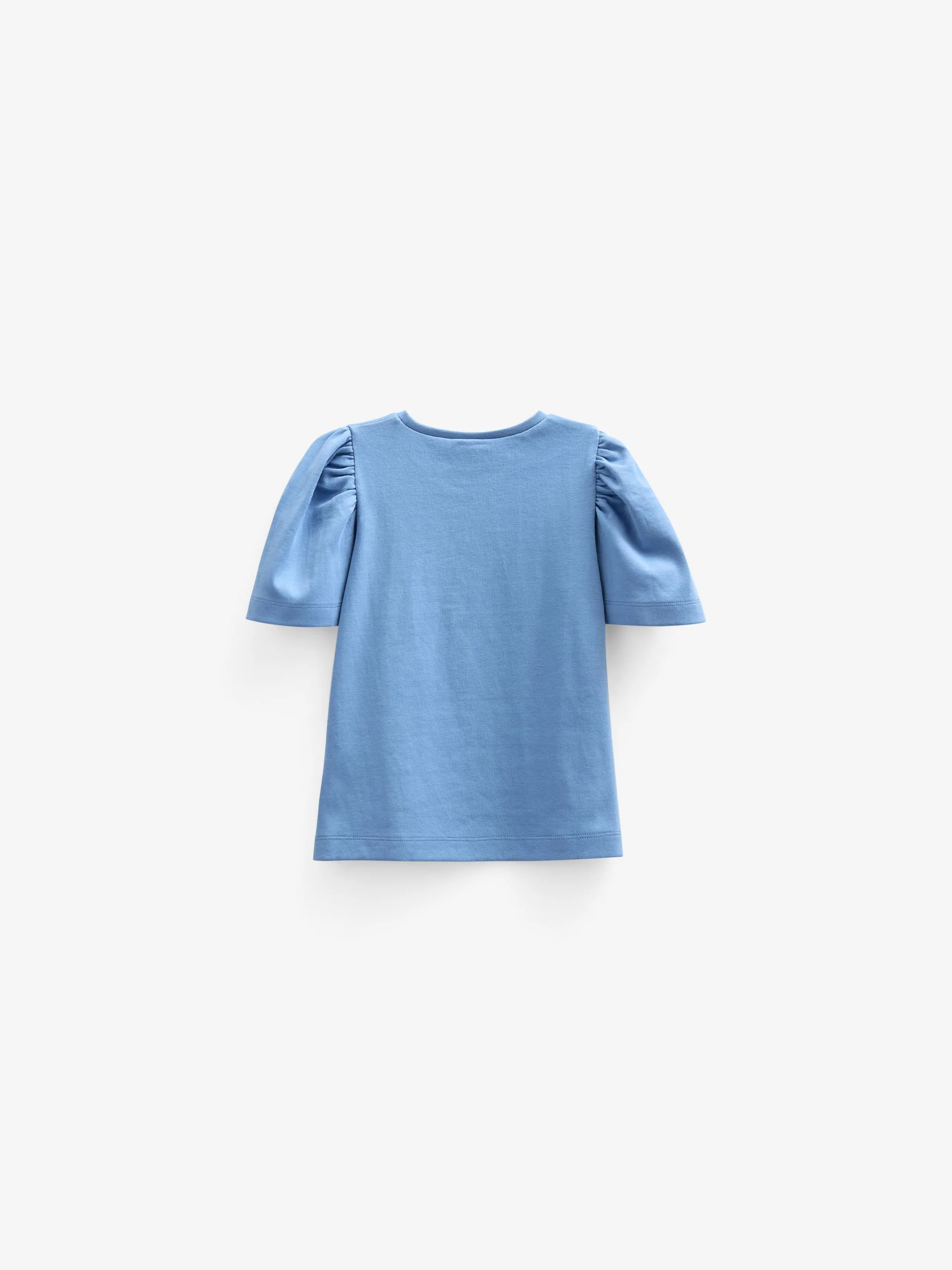 T-Shirt mit Stickerei - Tween - Dusty Blue | 101238 Amanda - Image 3