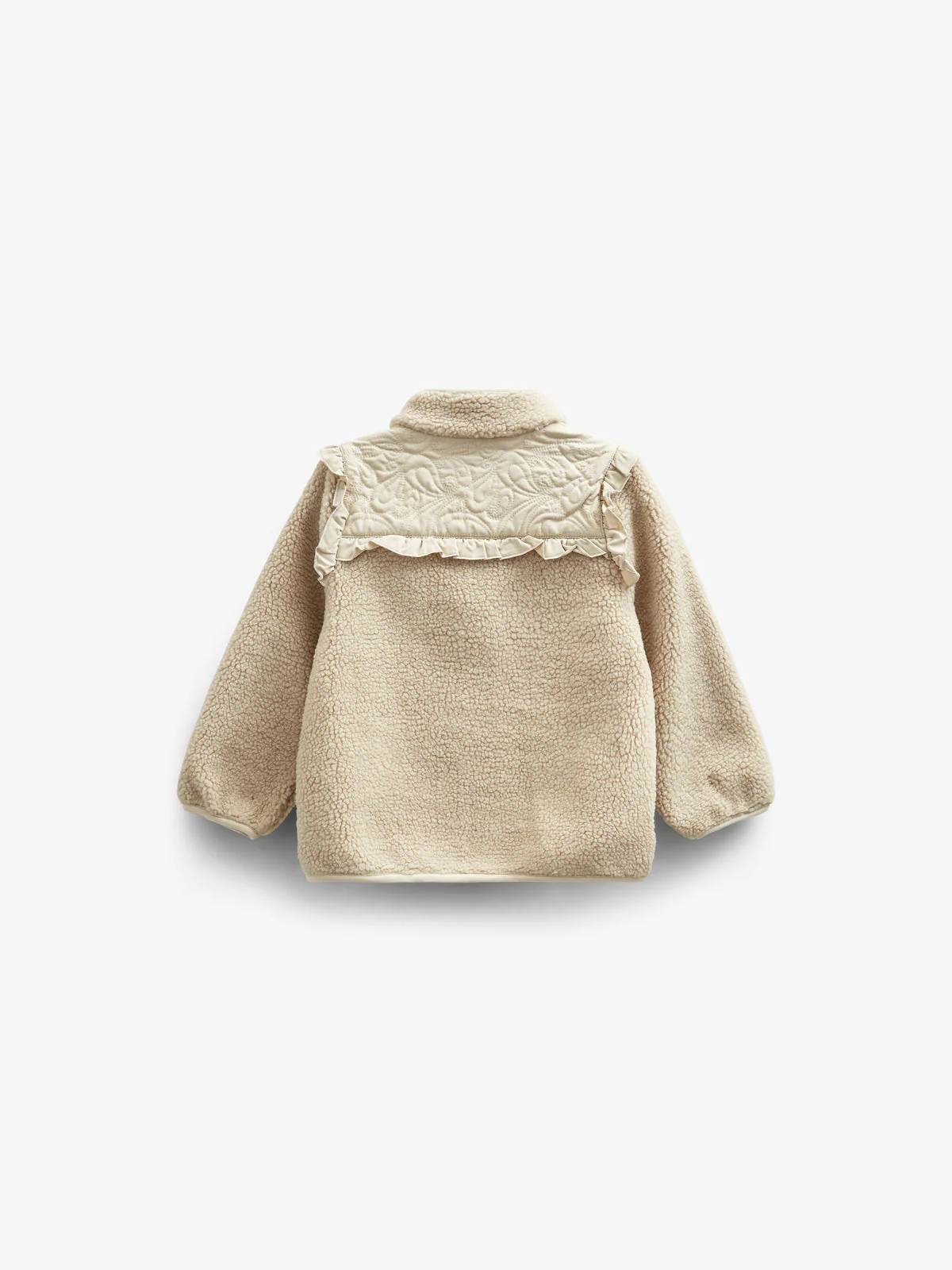 Teddyjacke mit Reißverschluss und Rüschen - Kids - Nature | 100638 Madison - Image 3
