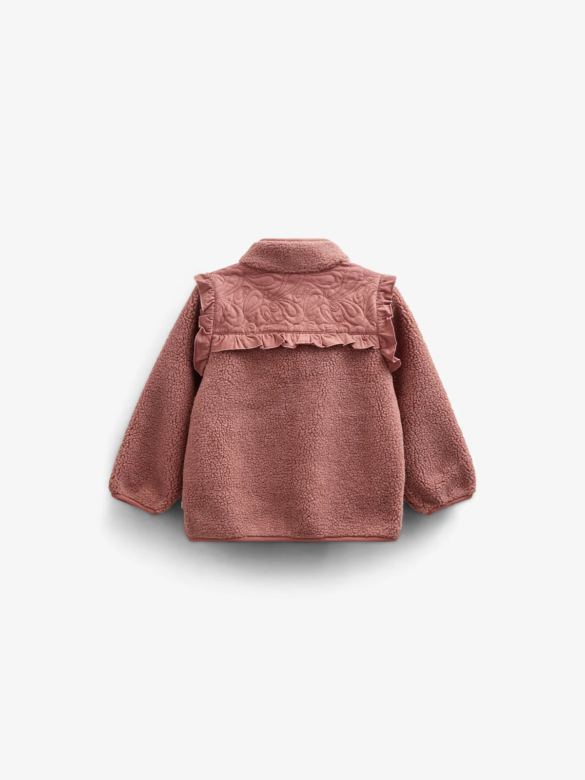 Teddyjacke mit Reißverschluss und Rüschen - Tween - Old Rose | 100637 Madison - Image 3