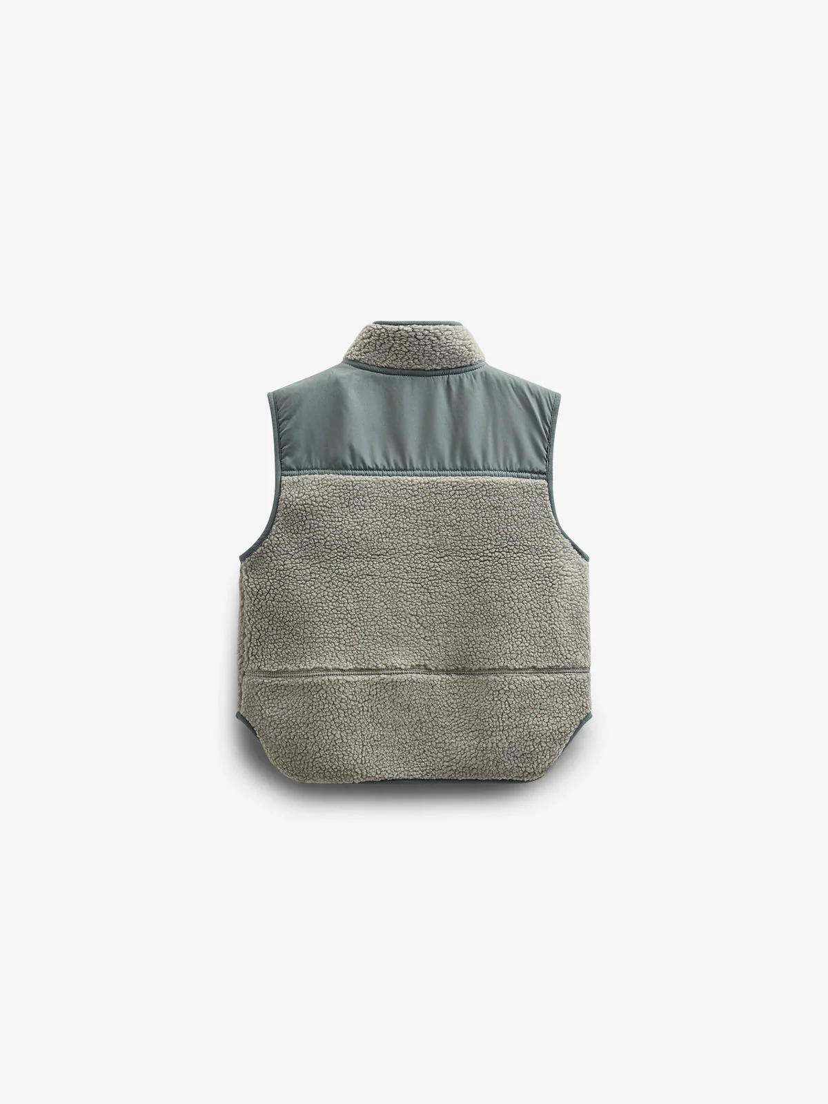 Teddyweste mit Reißverschluss - All - Dusty Green | 100635 Elliot - Image 3