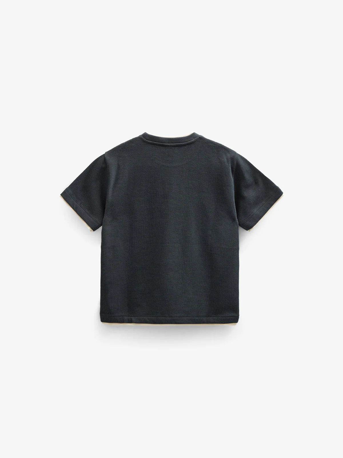 Texturiertes T-Shirt - Tween - Forest Green | 100714 Malthe - Image 3