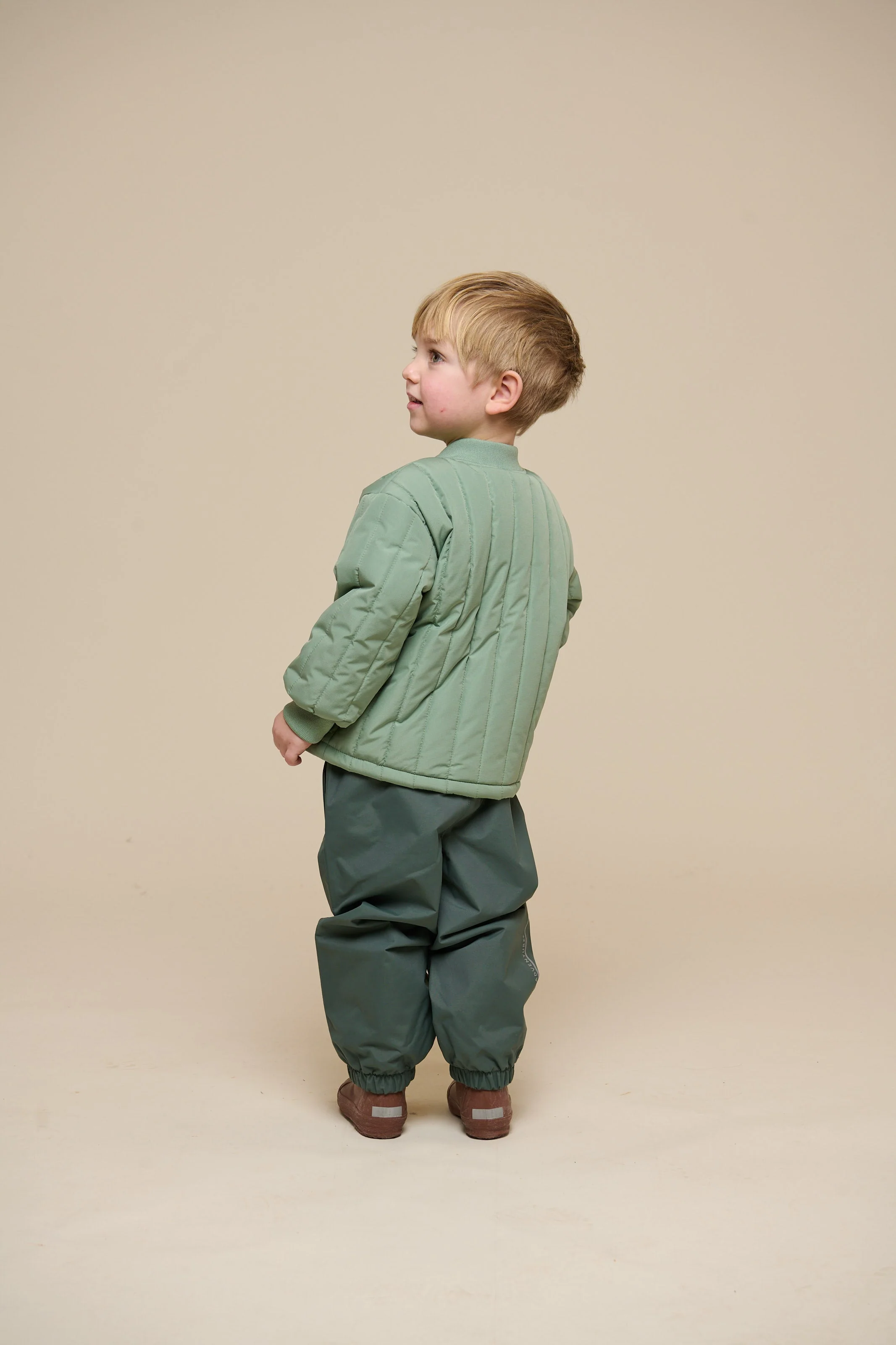 Thermo-Tech-Jacke - Kids - Dusty Green | 101112 Athur - Image 5
