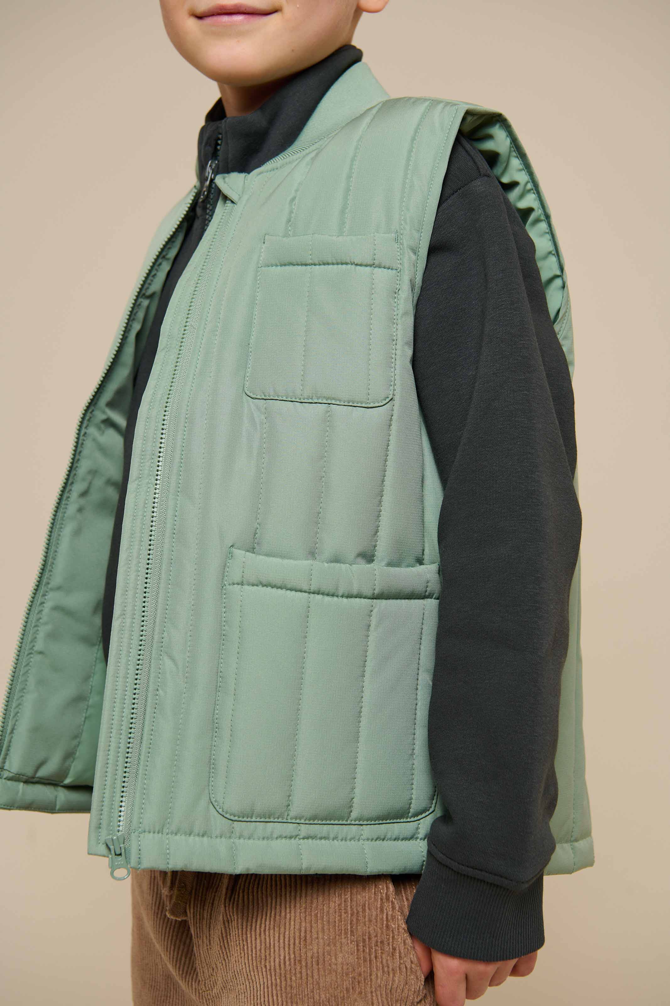 Thermo Tech Weste - Tween - Dusty Green | 101117 Athur - Image 4
