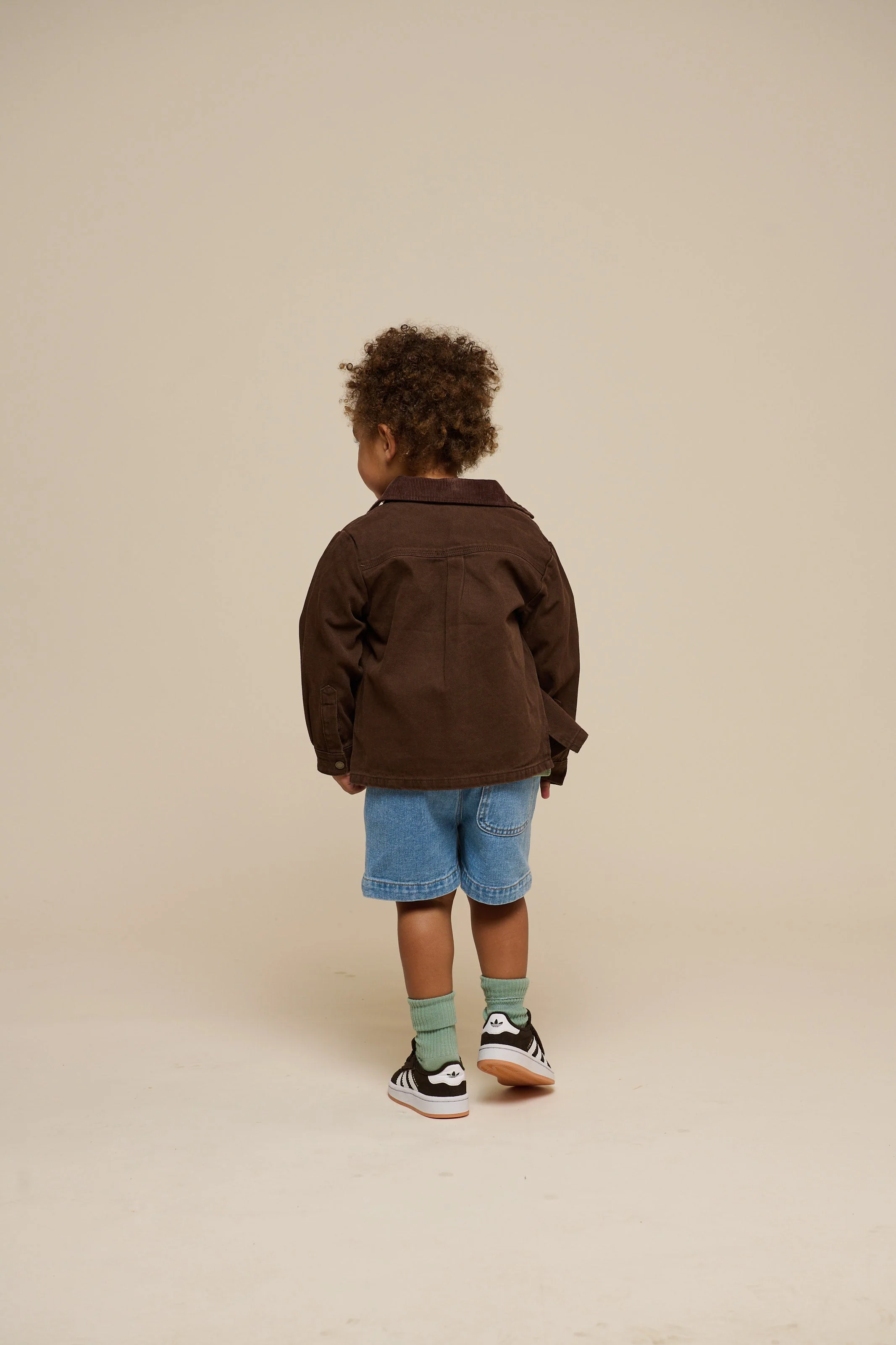 Twill-Über Hemd - Kids - Chocolate | 100610 Carter - Image 4