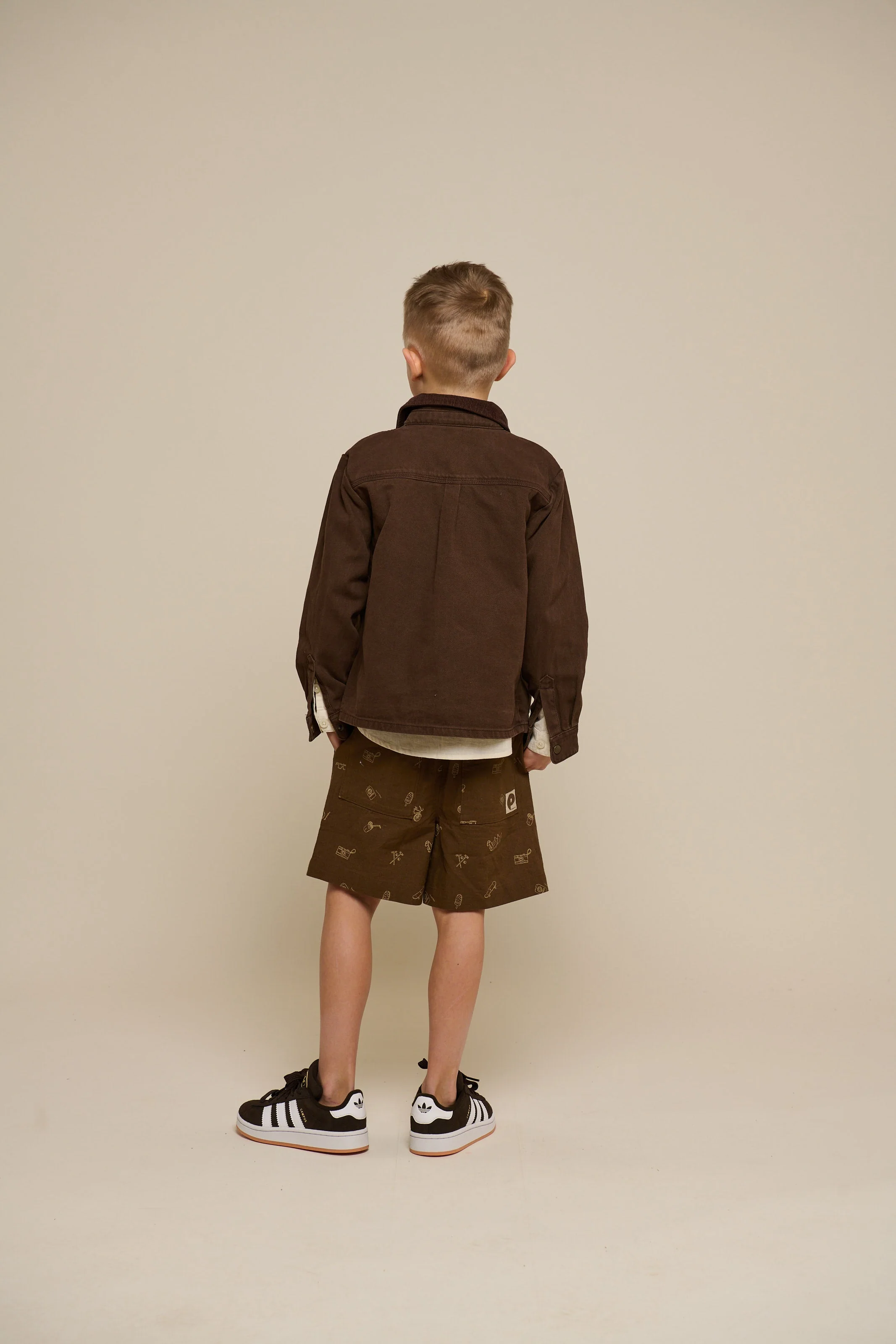 Twill-Über Hemd - Tween - Chocolate | 100611 Carter - Image 5